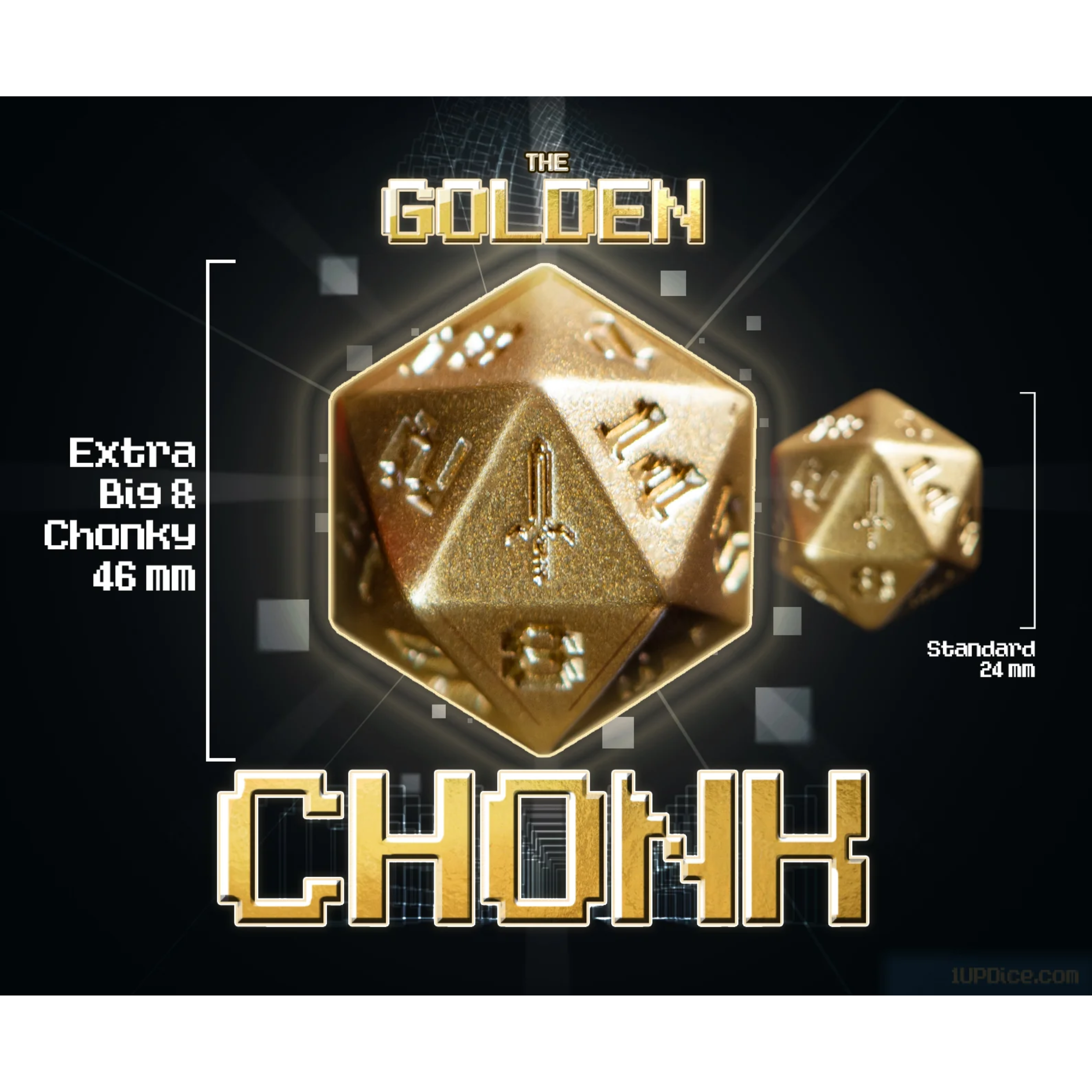 Golden Chonk d20